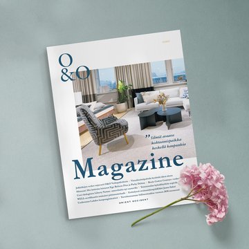 O&O Magazine 1/2023 on ilmestynyt - lataa ilmainen pintamateriaalien asiantuntijalehti
