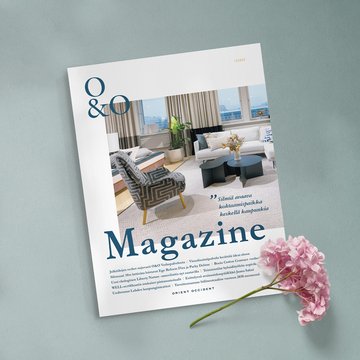 O&O Magazine 1/2023 on ilmestynyt - lataa ilmainen pintamateriaalien asiantuntijalehti