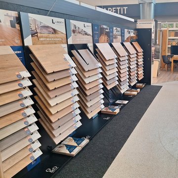 K-Rauta Seppälän lattiaosaston uudistus