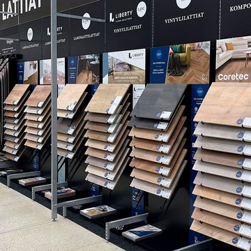 K-Rauta Lielahden lattiaosasto päivittyi