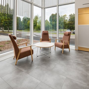 Vinyylilattia CORETEC NATURALS TILE SERIES 50 LVTE 1905 MATTERHORN