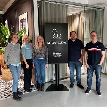 K-Rauta Välivainion vierailu O&O showroomilla