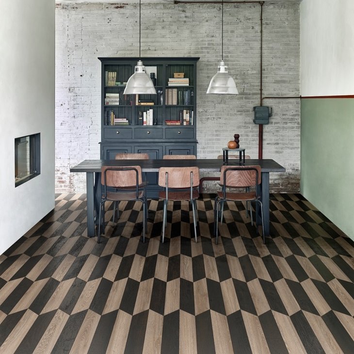 Vinyylilattia Moduleo Moods Chevron