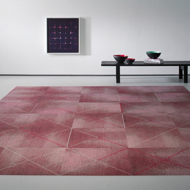 Mattolaatta Milliken Clerkenwell Travelling Line TractionBack 50x50 cm