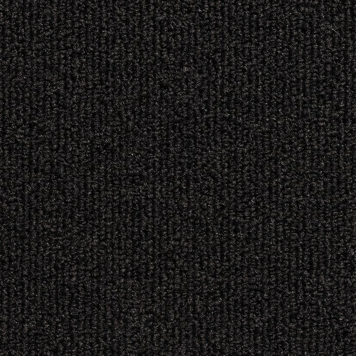 Kokolattiamatto O&O NEPTUNE 400CM AB 378 MUSTA