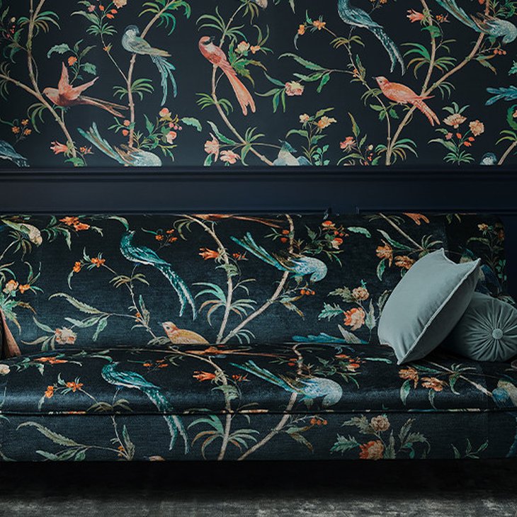 Verhokangas ROMO PLUMA VELVET 7978