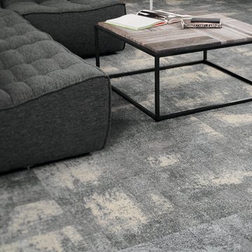 Milliken Comfortable Concrete Retold Urban Vista TractionBack 50x50 cm