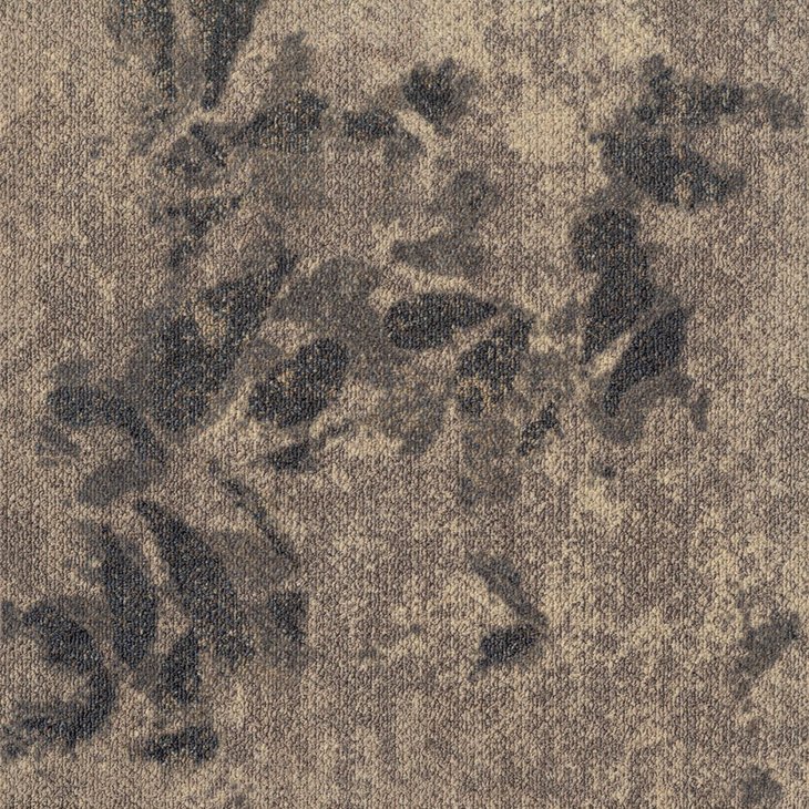 Mattolaatta MILLIKEN DOWN TO EARTH GROUNDED LEAF SCATTER TB LFS254-251-235-19L 50X50CM