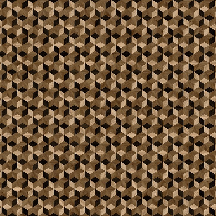 Vinyylilattia MODULEO MOODS DIAMOND ORIGAMI 636