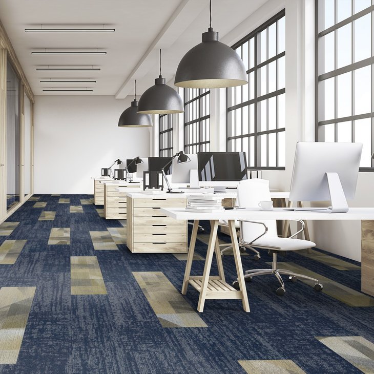 Mattolaatta Milliken Major Frequency 2.0 TractionBack 25x100 cm