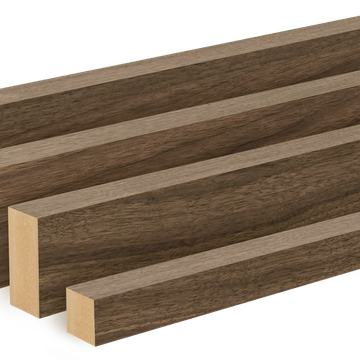 ASTRATA SLATS 4S PURE WALNUT 31X96X3040MM